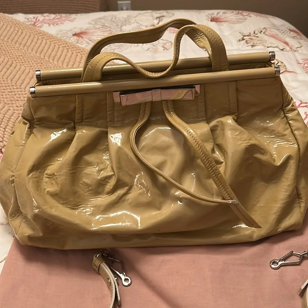 Miu Miu Beige Satchel
